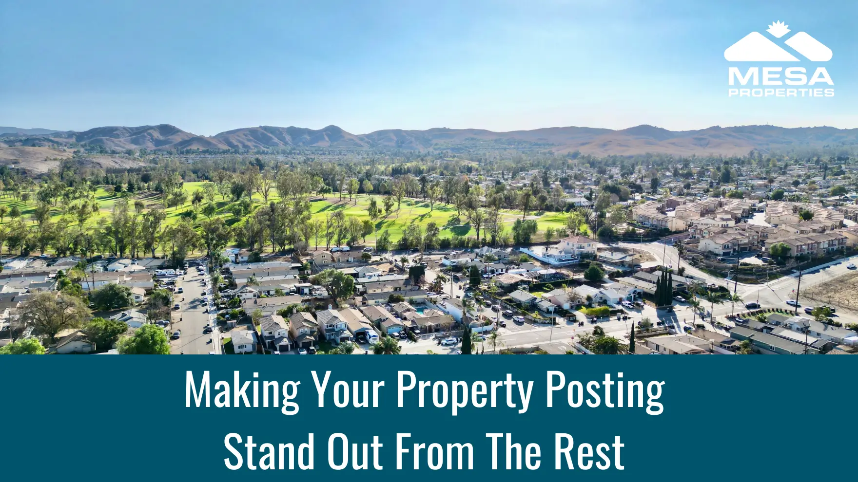 Making Your Property Posting Stand Out From The Rest